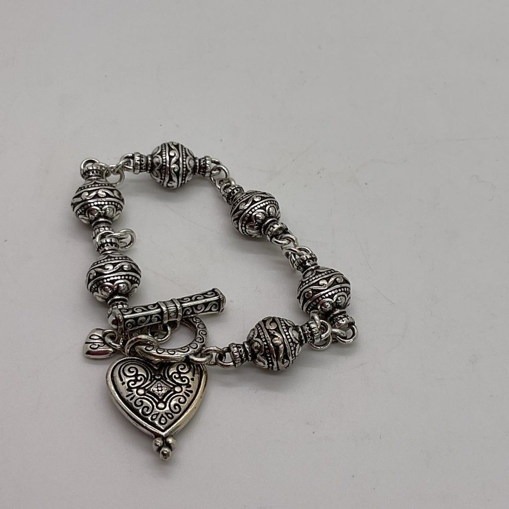 Brighton Tayla Heart Silver Bracelet